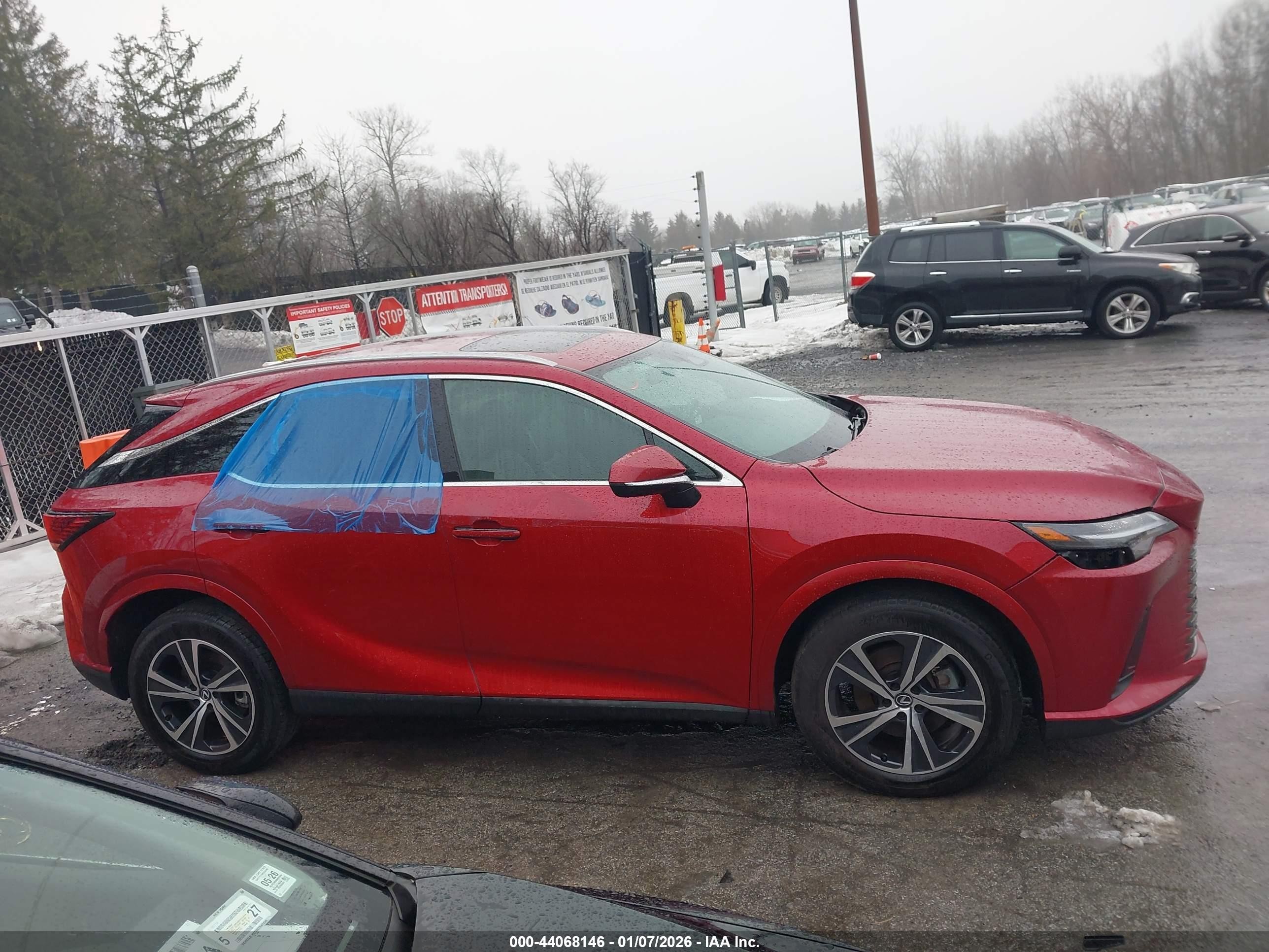 2024 Lexus Rx 350 Premium Red vin: 2T2BAMCA9RC086859