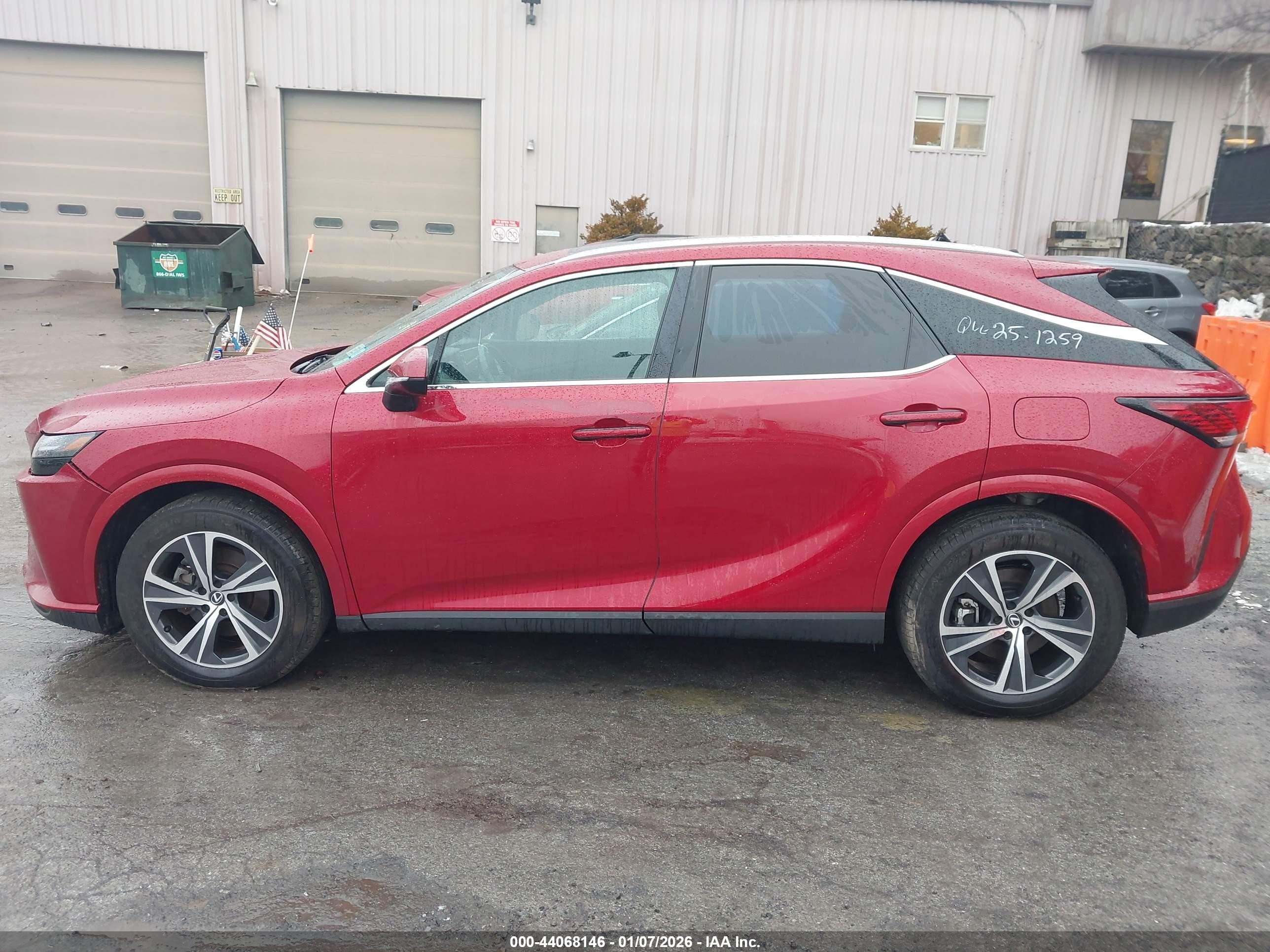 2024 Lexus Rx 350 Premium Red vin: 2T2BAMCA9RC086859