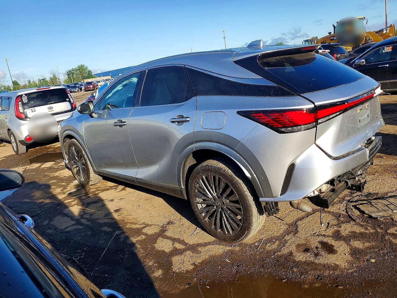 2025 Lexus Rx 350 Luxury Silver vin: 2T2BAMCA9SC123415