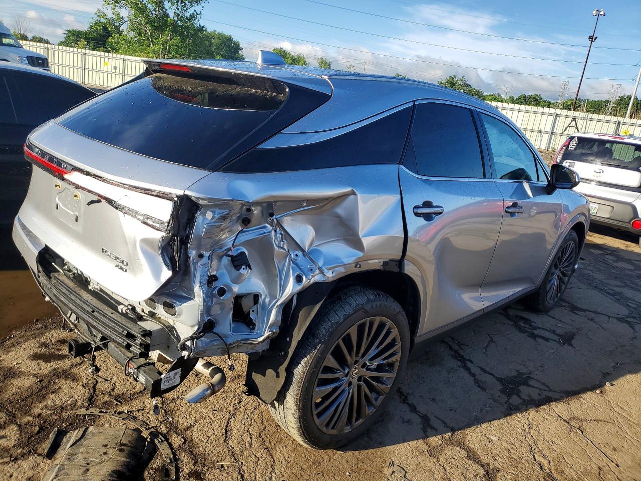 2025 Lexus Rx 350 Luxury Silver vin: 2T2BAMCA9SC123415