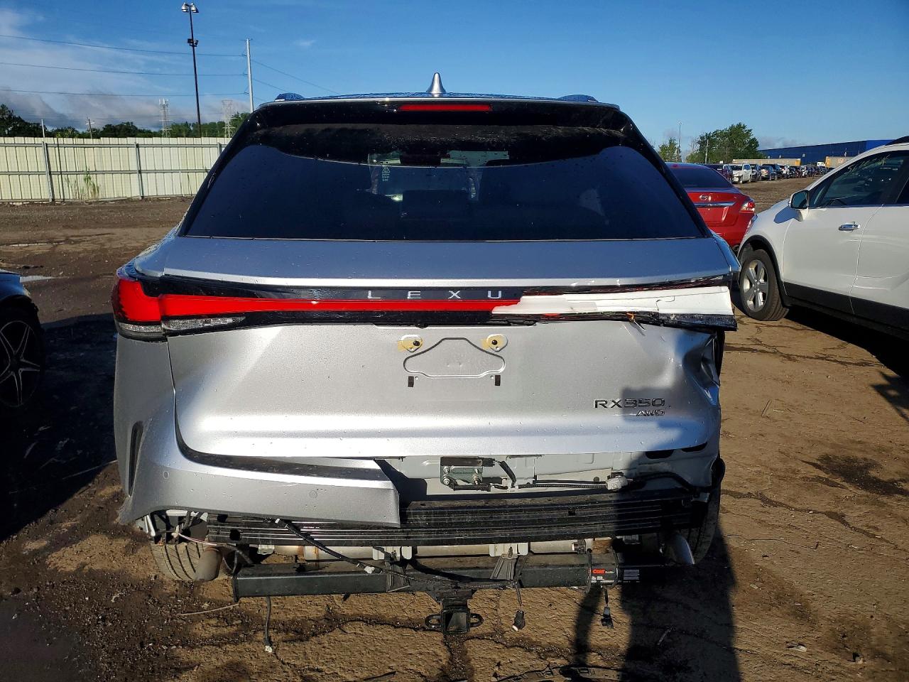 2025 Lexus Rx 350 Luxury Silver vin: 2T2BAMCA9SC123415