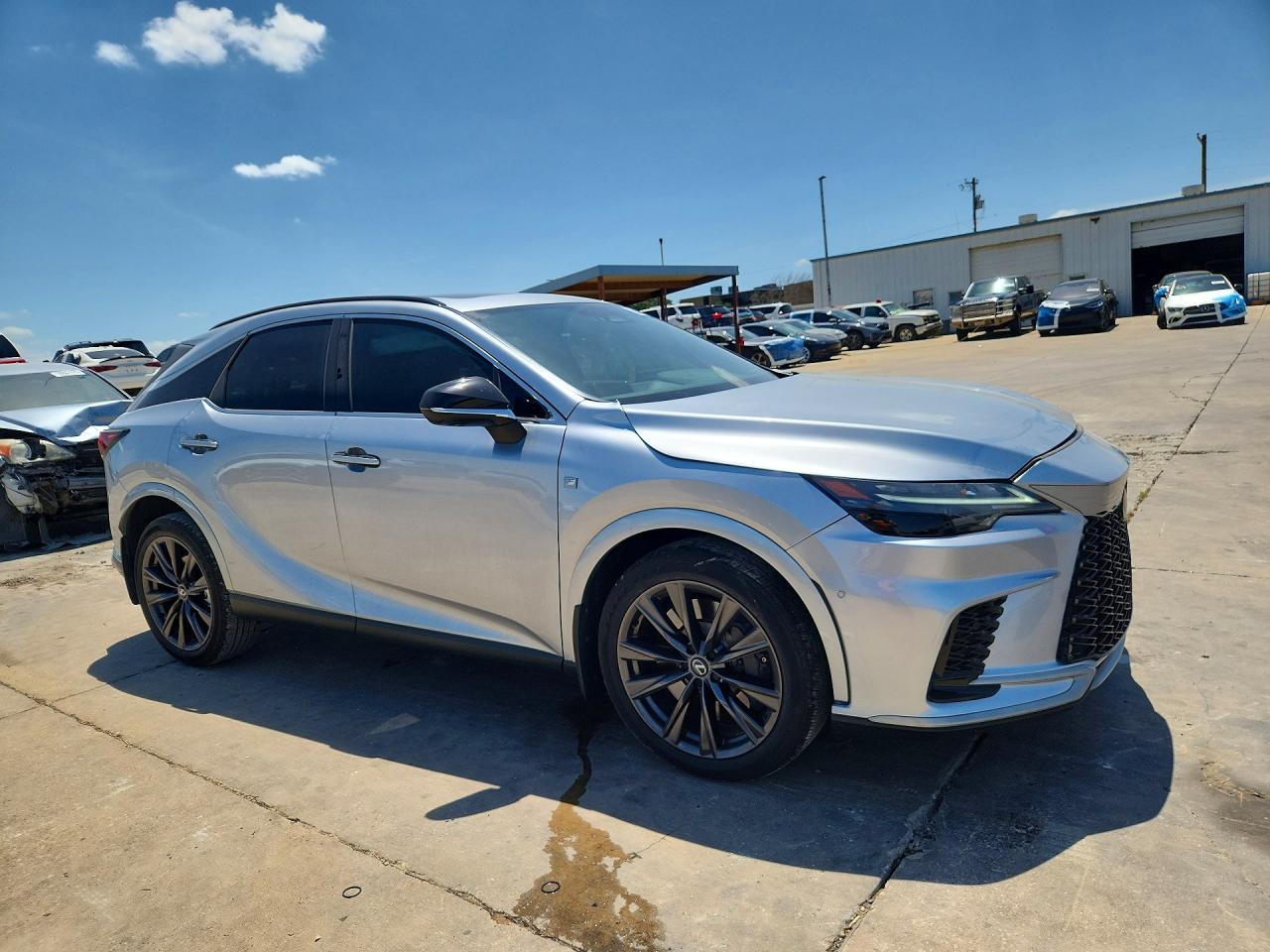 2024 Lexus Rx 350 F Sport Handling Серебряный vin: 2T2BAMCAXRC058228