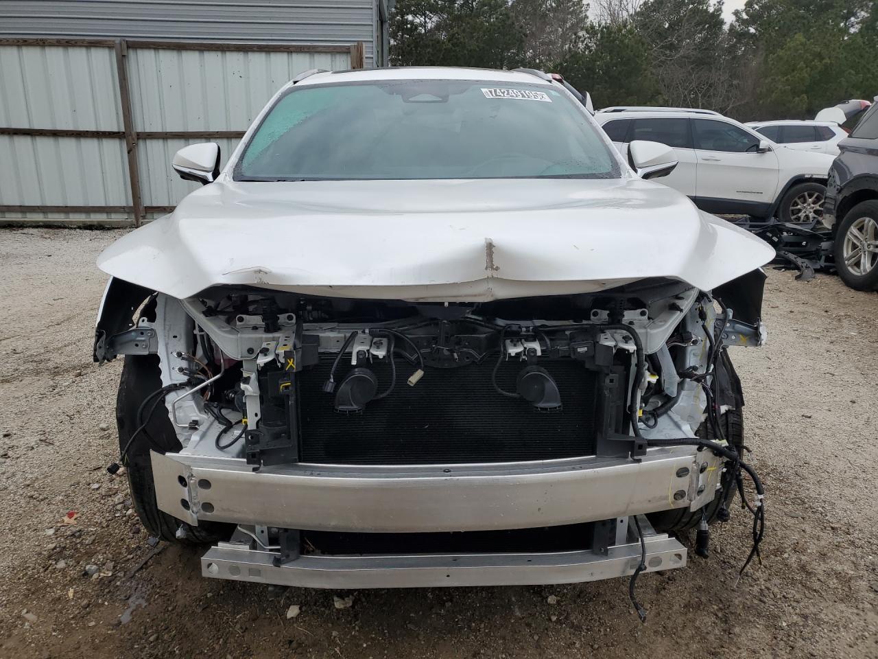 2024 Lexus Rx 350 Base White vin: 2T2BAMCAXRC075353 Damage: Front Bumper/Cover, Missing, Replacement Required