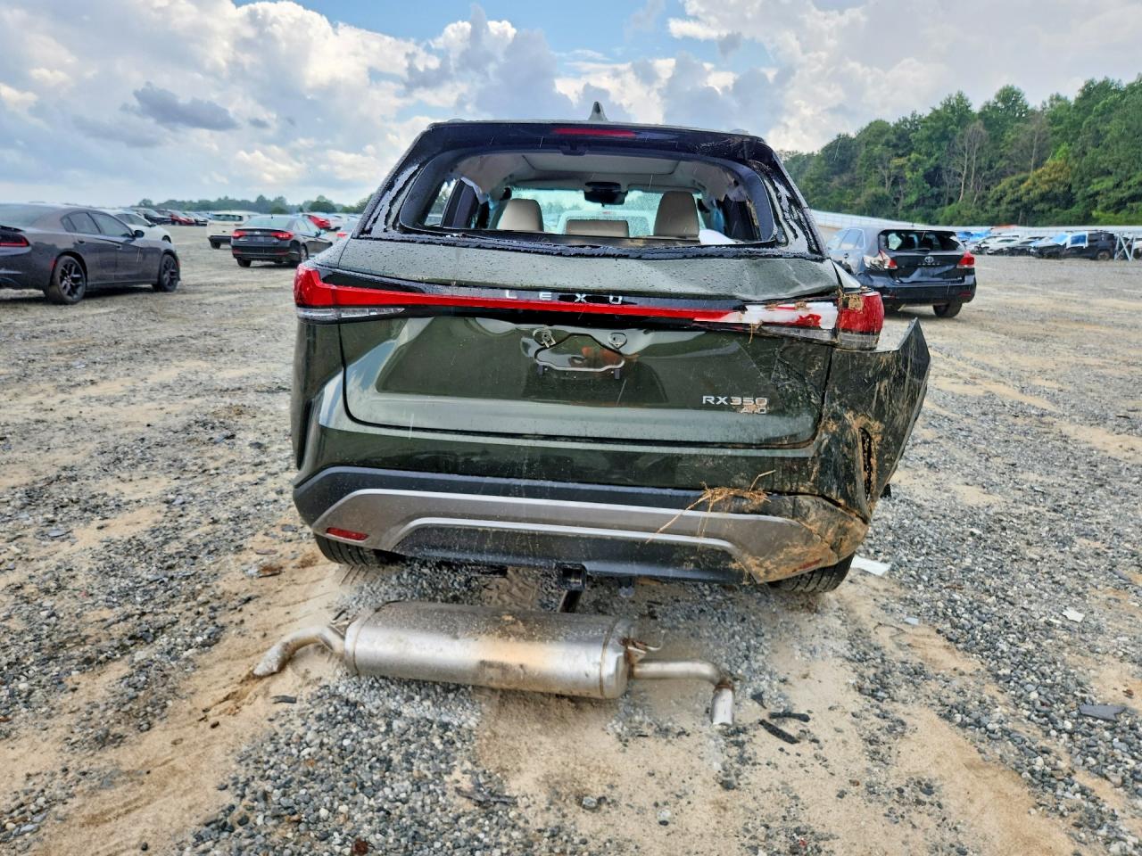 2026 Lexus Rx 350 Luxury Green vin: 2T2BAMCAXTC138961