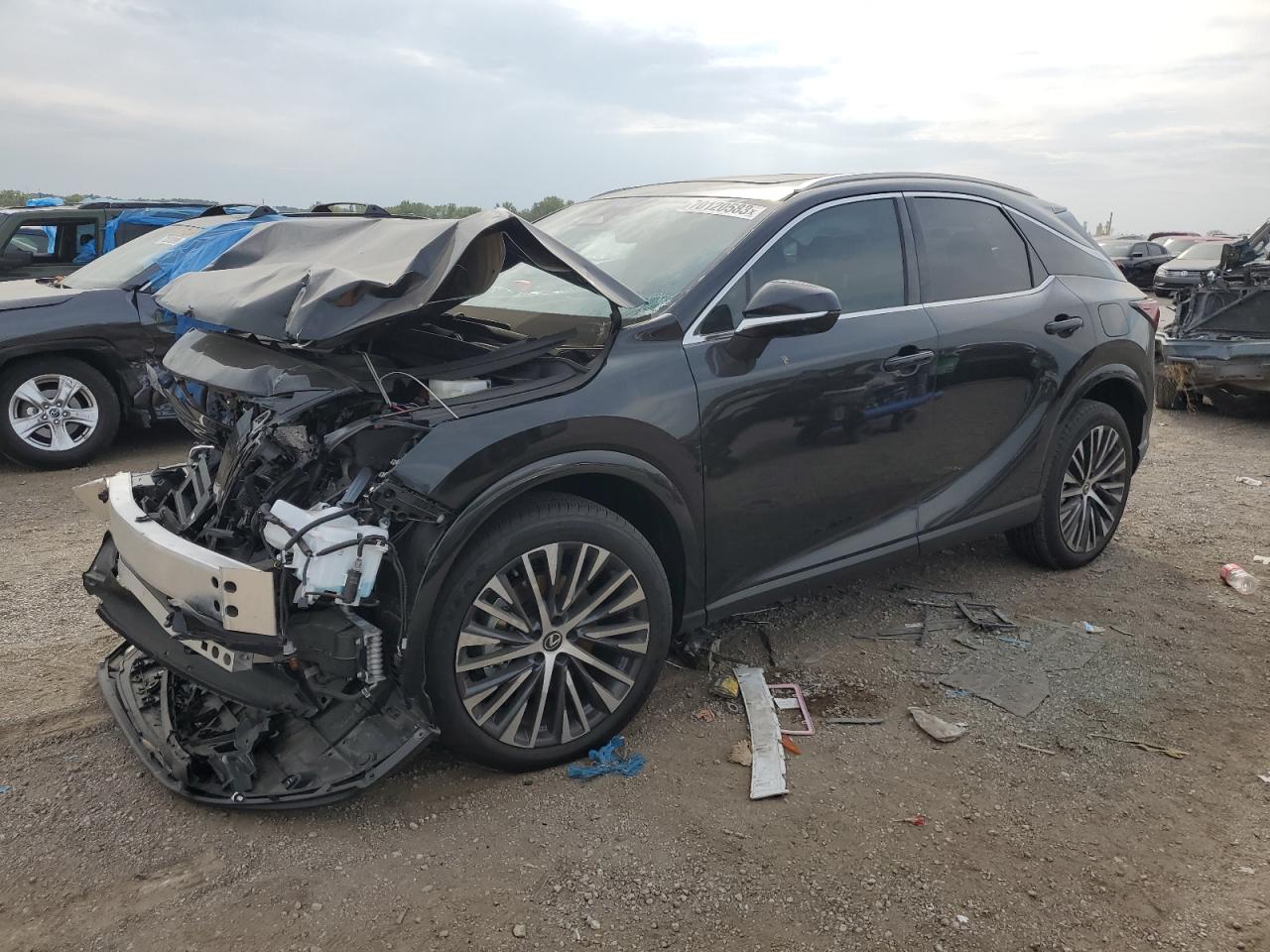 2023 Lexus Rx 350h Base Black vin: 2T2BBMCA0PC005046