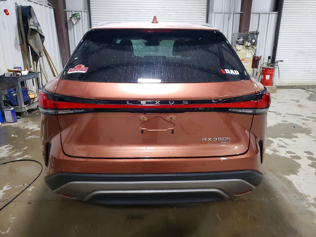 2025 Lexus Rx 350h Premium+ Brown vin: 2T2BBMCA0SC082167