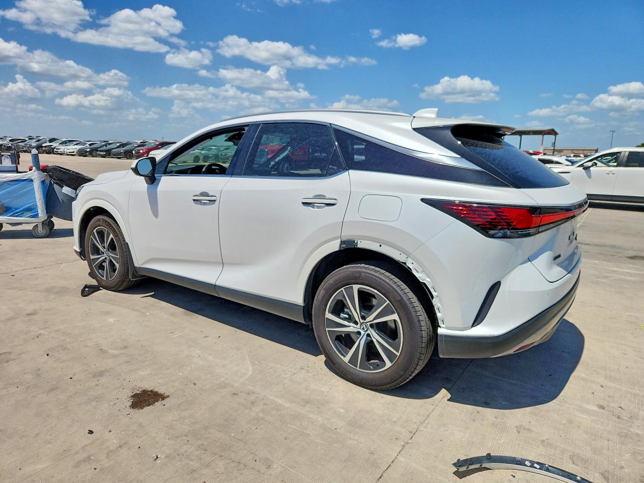 2025 Lexus Rx 350h Premium White vin: 2T2BBMCA0SC088793