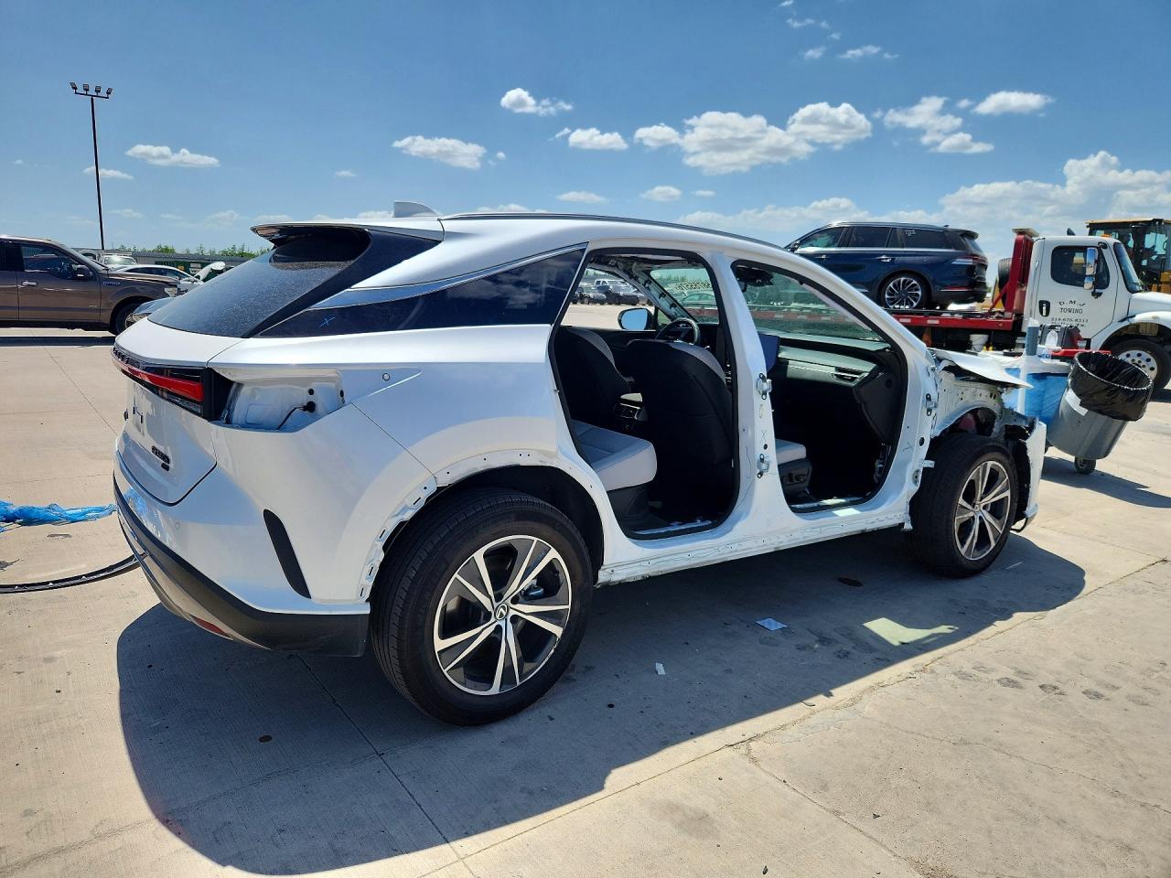 2025 Lexus Rx 350h Premium White vin: 2T2BBMCA0SC088793