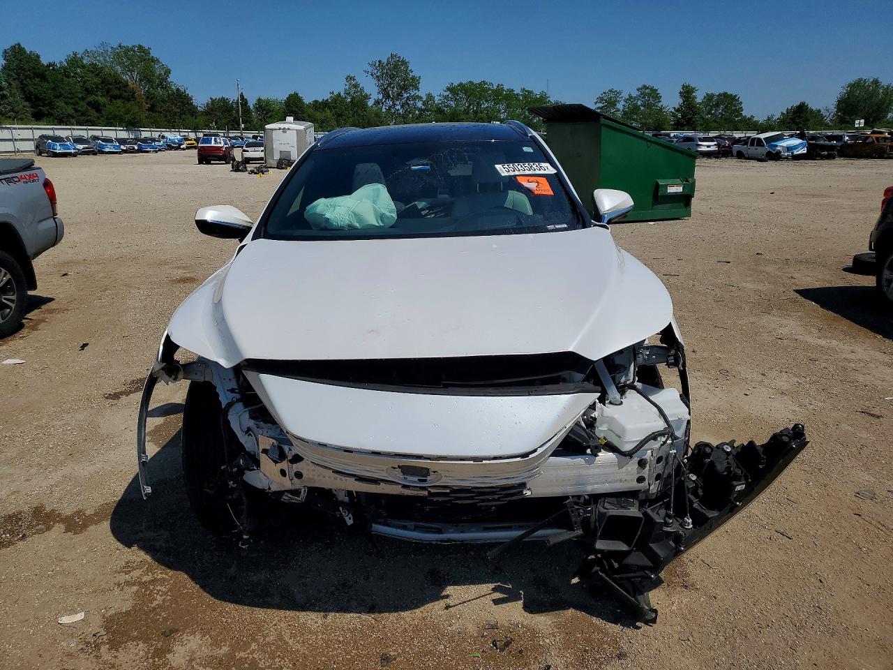 2023 Lexus Rx 350h Premium+ White vin: 2T2BBMCA2PC015853