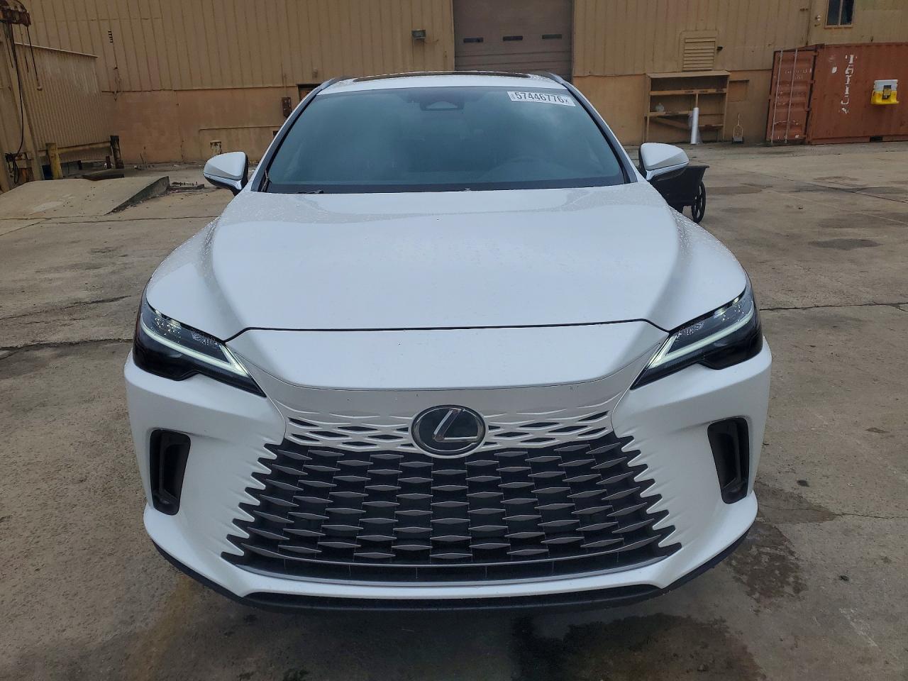2025 Lexus Rx 350h Premium White vin: 2T2BBMCA2SC101737