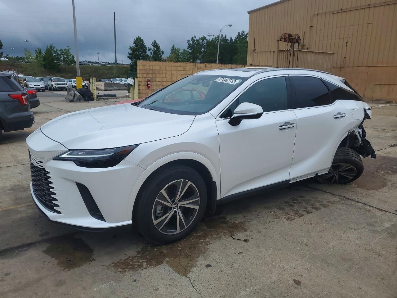 2025 Lexus Rx 350h Premium White vin: 2T2BBMCA2SC101737