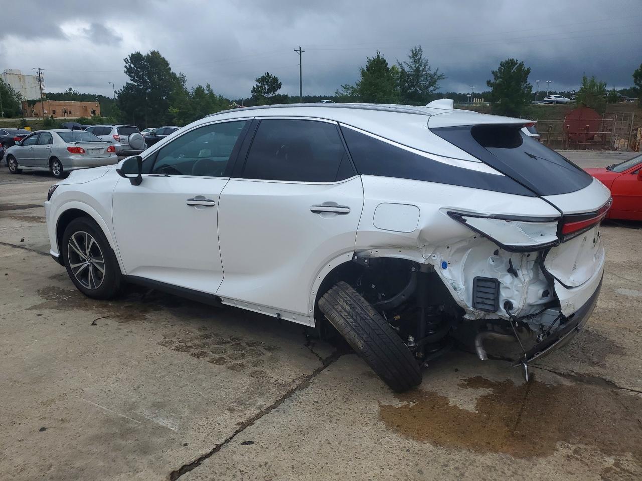 2025 Lexus Rx 350h Premium White vin: 2T2BBMCA2SC101737