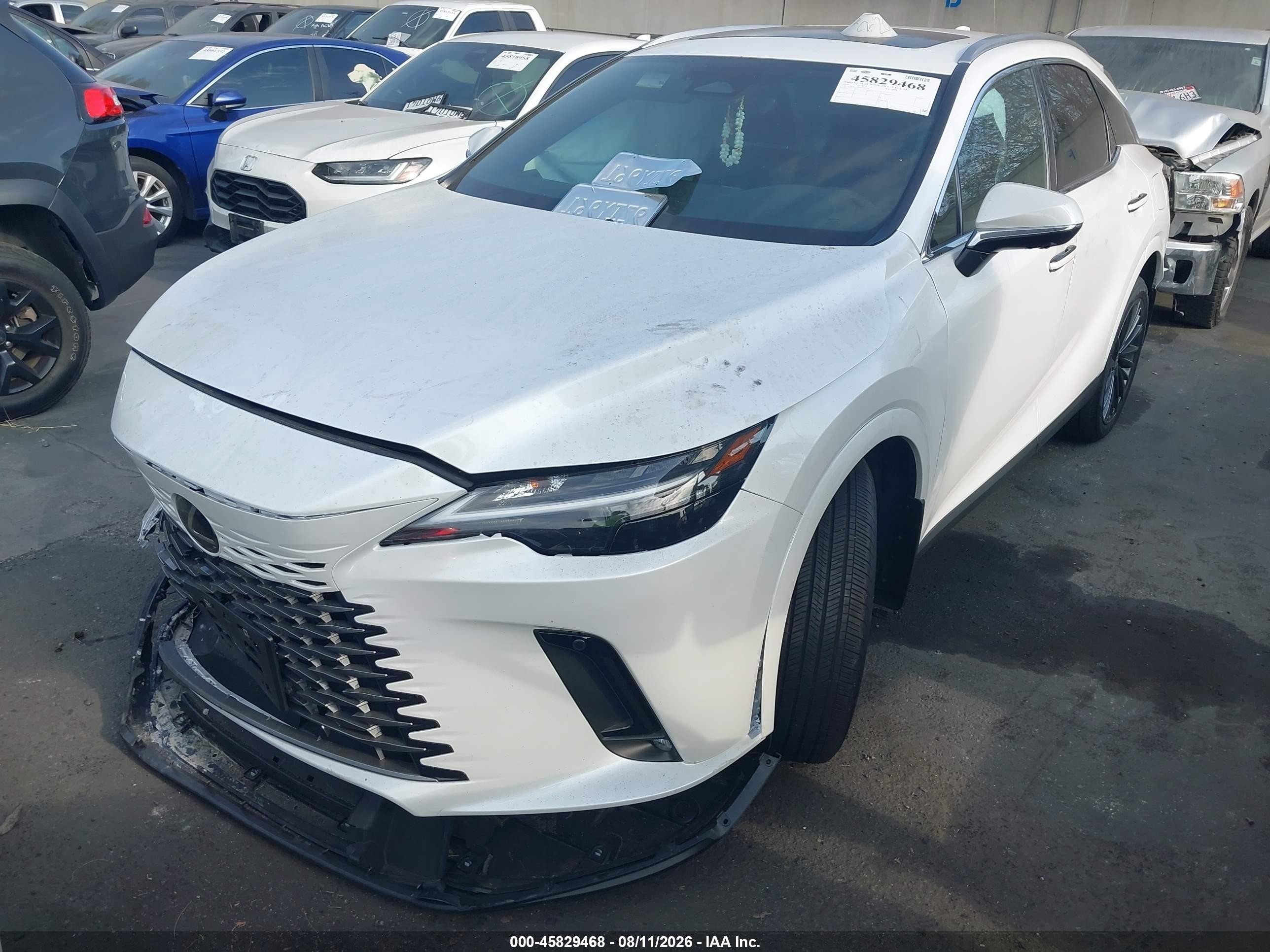 2026 Lexus Rx 350h Premium White vin: 2T2BBMCA2TC111119