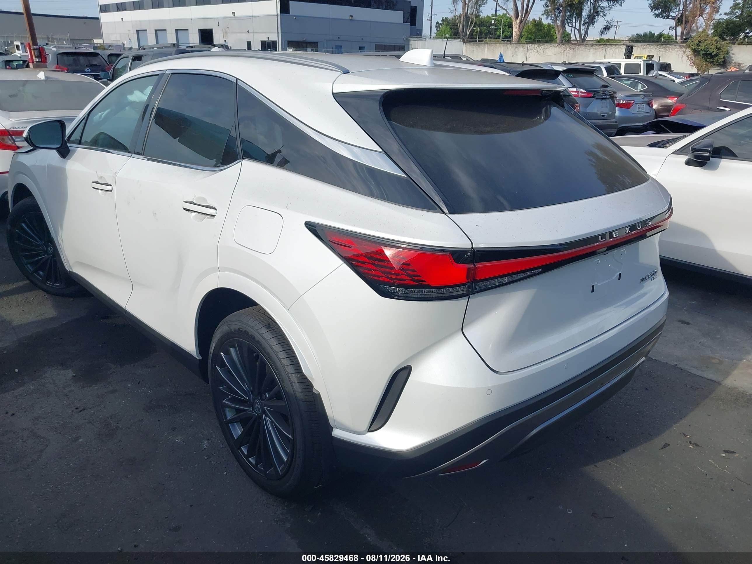 2026 Lexus Rx 350h Premium White vin: 2T2BBMCA2TC111119