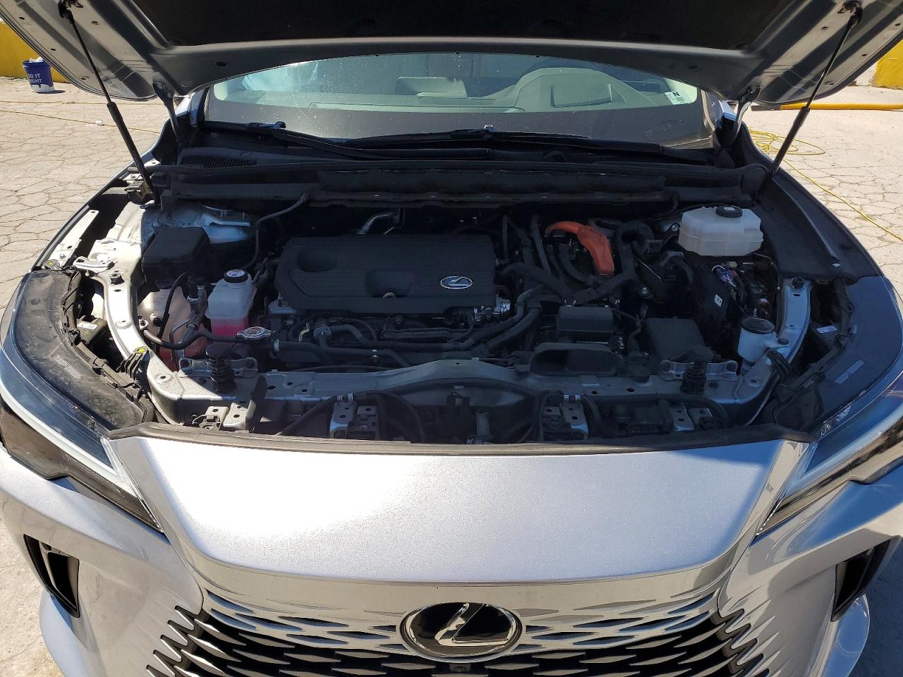 2024 Lexus Rx 350h Premium+ Серебряный vin: 2T2BBMCA3RC025956