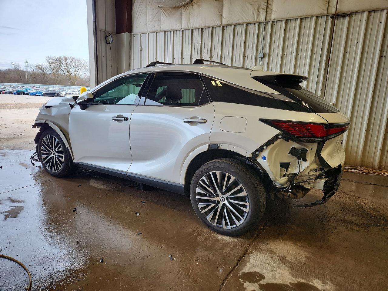 2024 Lexus Rx 350h Premium+ White vin: 2T2BBMCA3RC055507