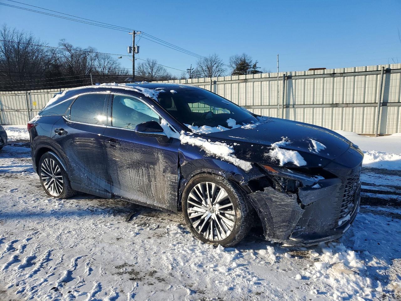 2025 Lexus Rx 350h Base Blue vin: 2T2BBMCA3SC079439