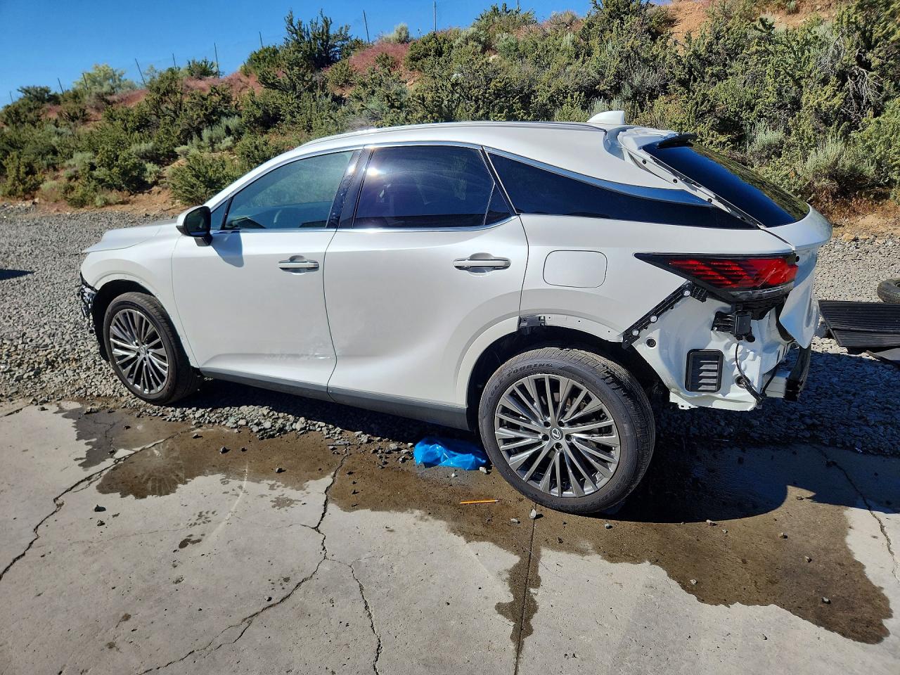 2026 Lexus Rx 350h Luxury White vin: 2T2BBMCA3TC111131