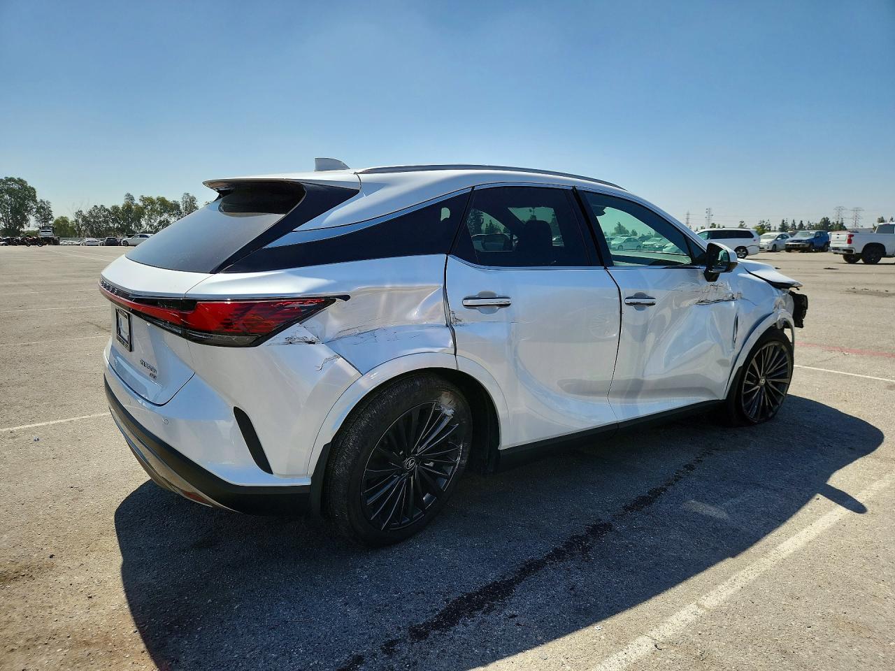 2025 Lexus Rx 350h Premium White vin: 2T2BBMCA4SC073617