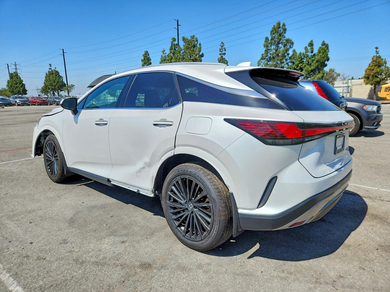 2025 Lexus Rx 350h Premium White vin: 2T2BBMCA4SC073617