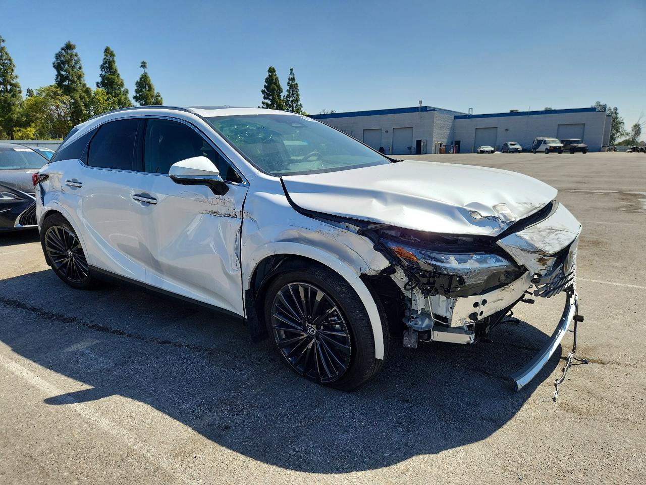 2025 Lexus Rx 350h Premium White vin: 2T2BBMCA4SC073617