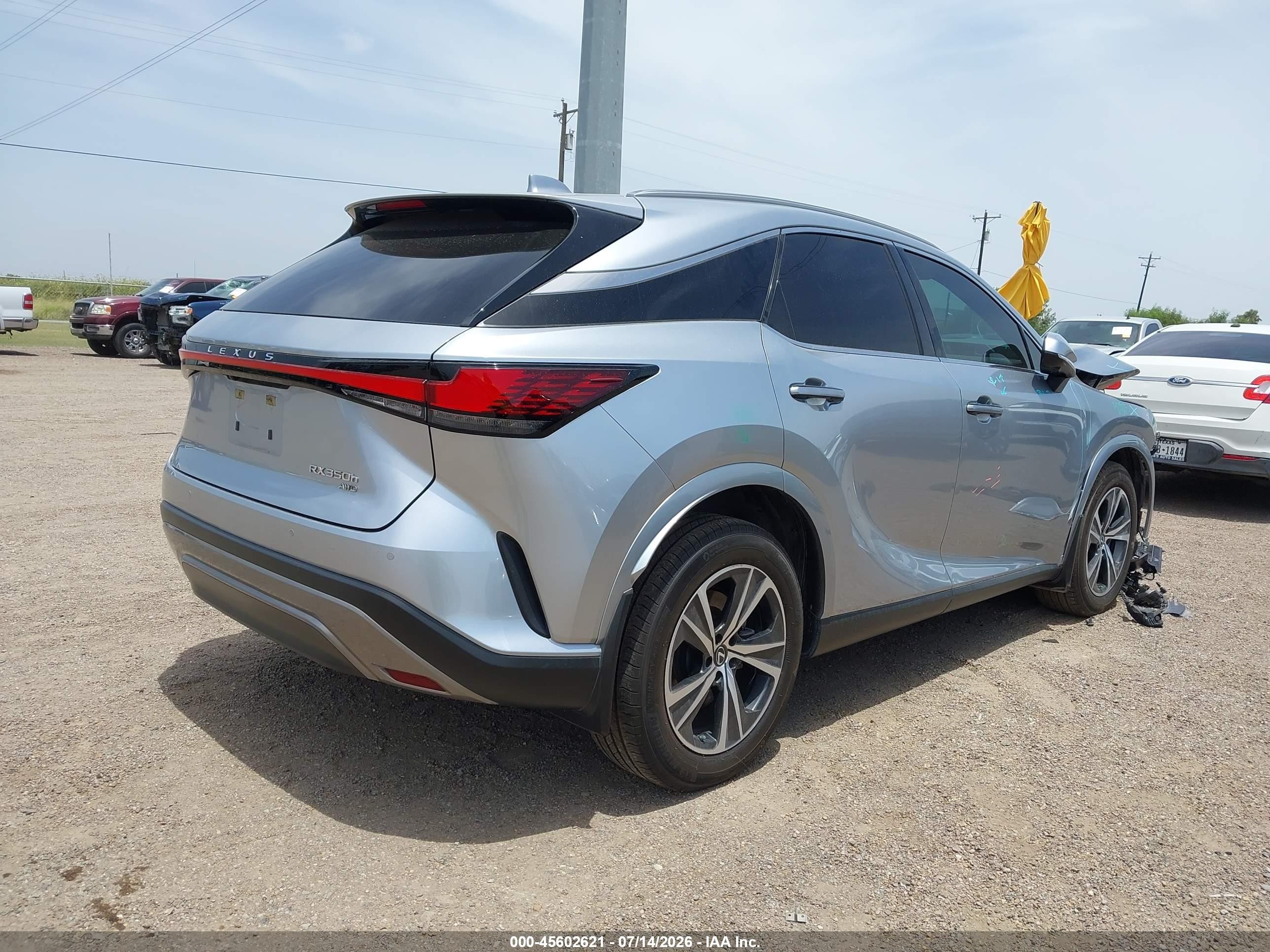 2025 Lexus Rx 350h Premium Silver vin: 2T2BBMCA4SC080082