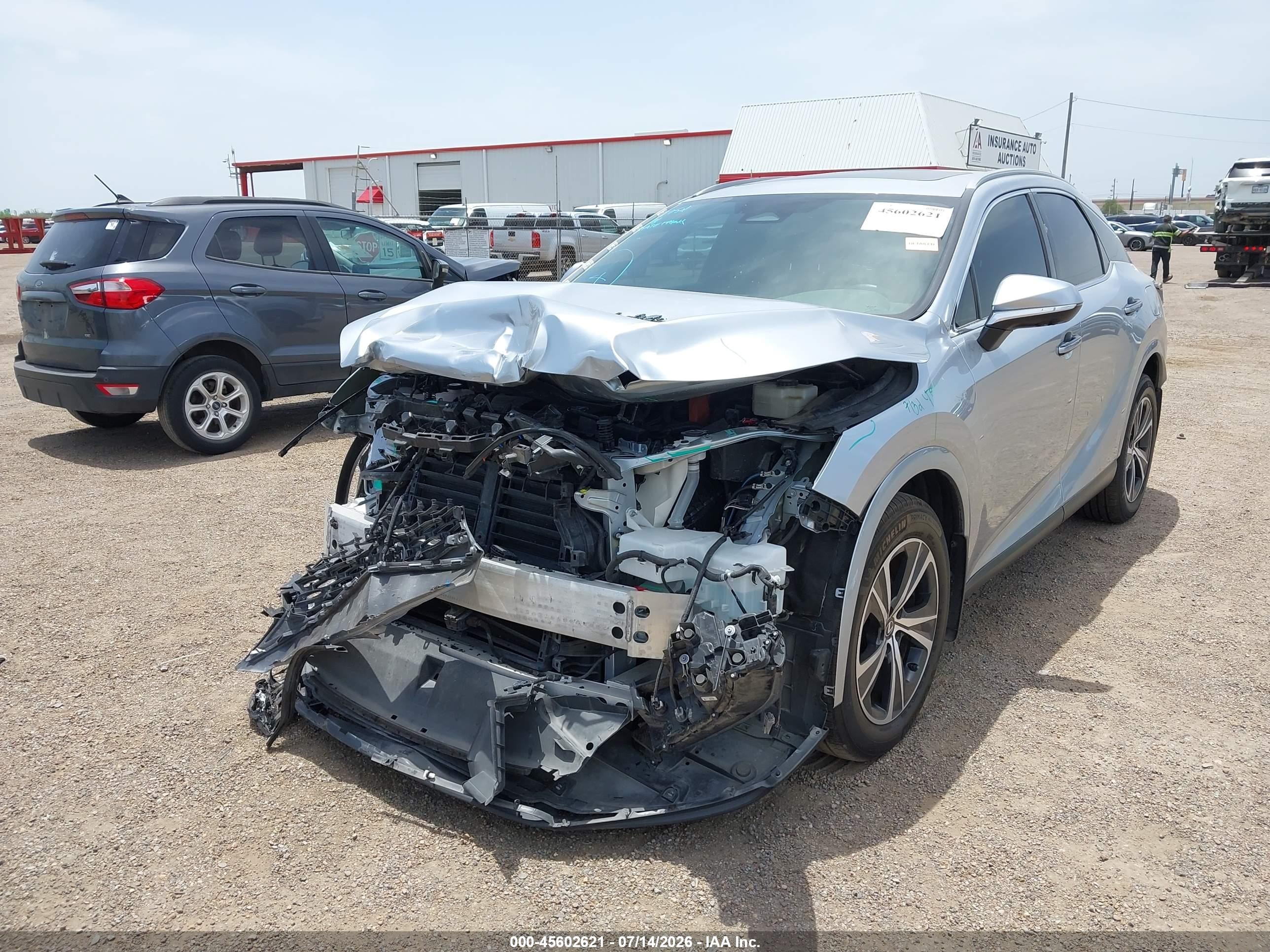 2025 Lexus Rx 350h Premium Silver vin: 2T2BBMCA4SC080082