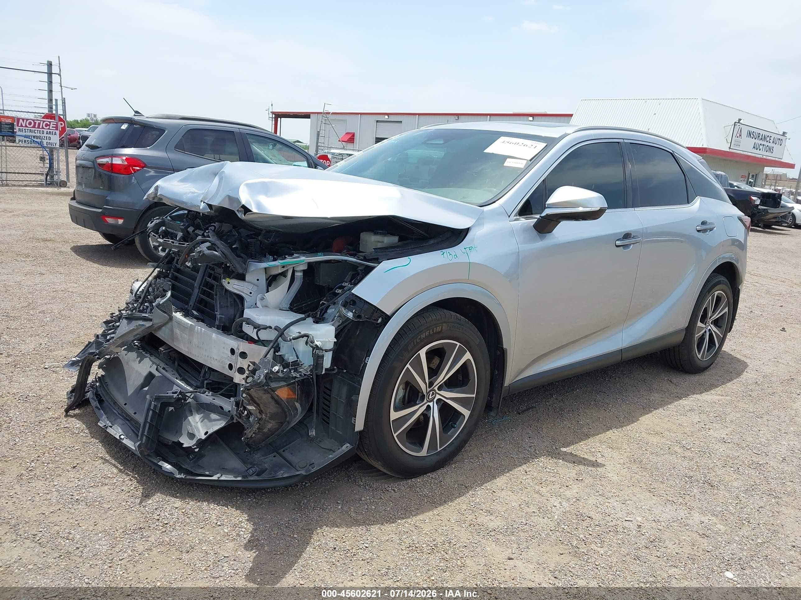 2025 Lexus Rx 350h Premium Silver vin: 2T2BBMCA4SC080082