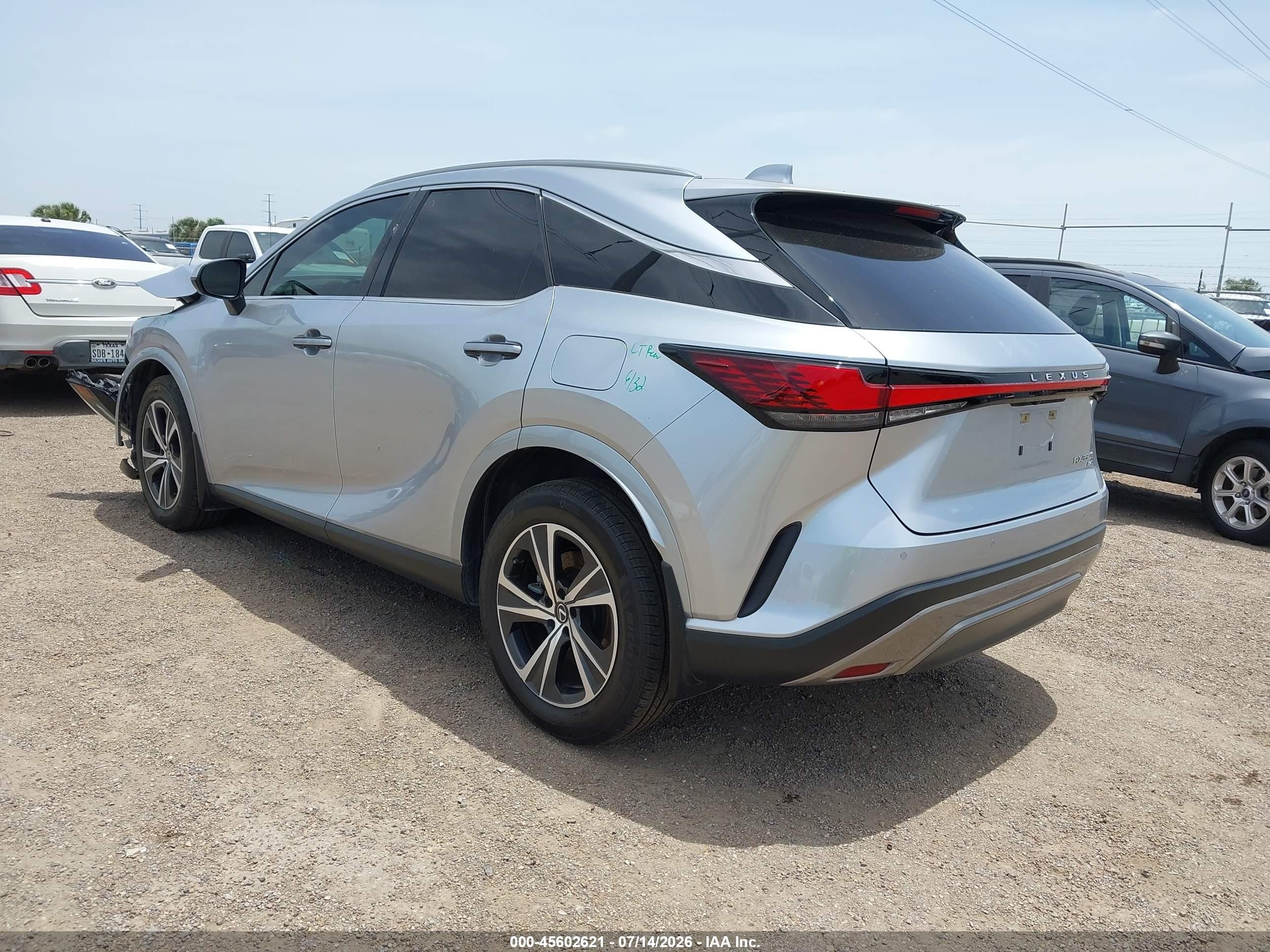 2025 Lexus Rx 350h Premium Silver vin: 2T2BBMCA4SC080082