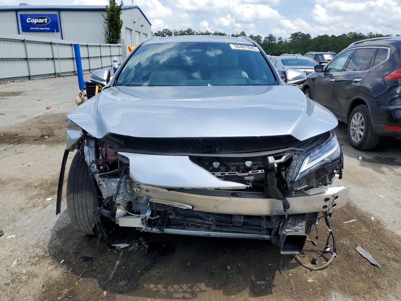 2024 Lexus Rx 350h Premium+ Silver vin: 2T2BBMCA5RC031208