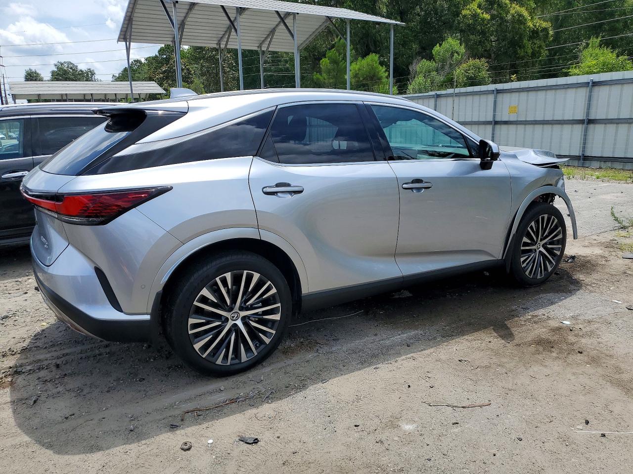 2024 Lexus Rx 350h Premium+ Silver vin: 2T2BBMCA5RC031208