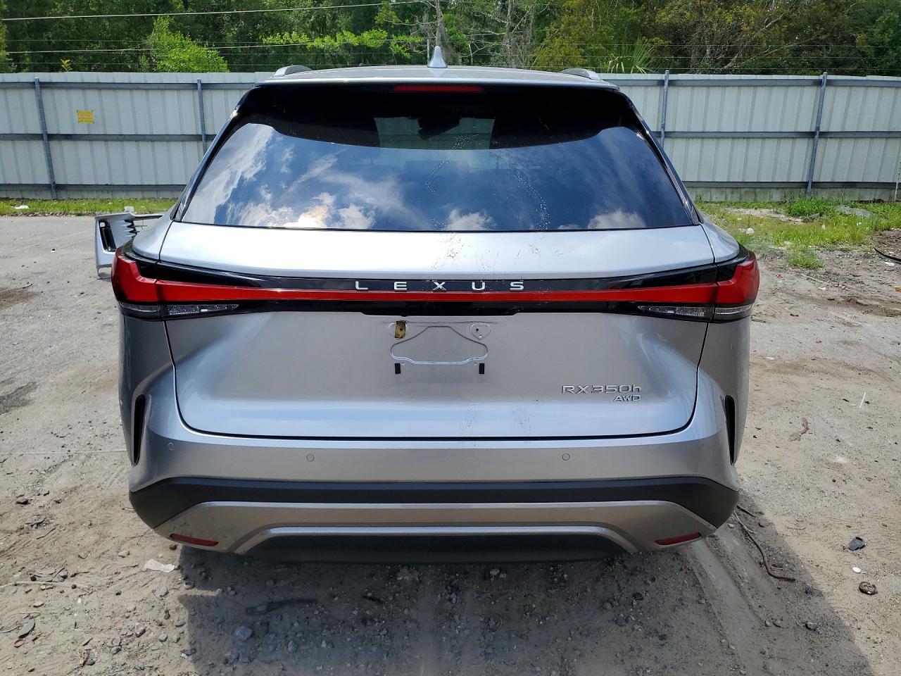2024 Lexus Rx 350h Premium+ Silver vin: 2T2BBMCA5RC031208
