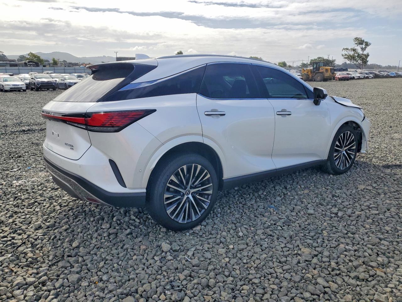 2024 Lexus Rx 350h Premium+ White vin: 2T2BBMCA5RC032861