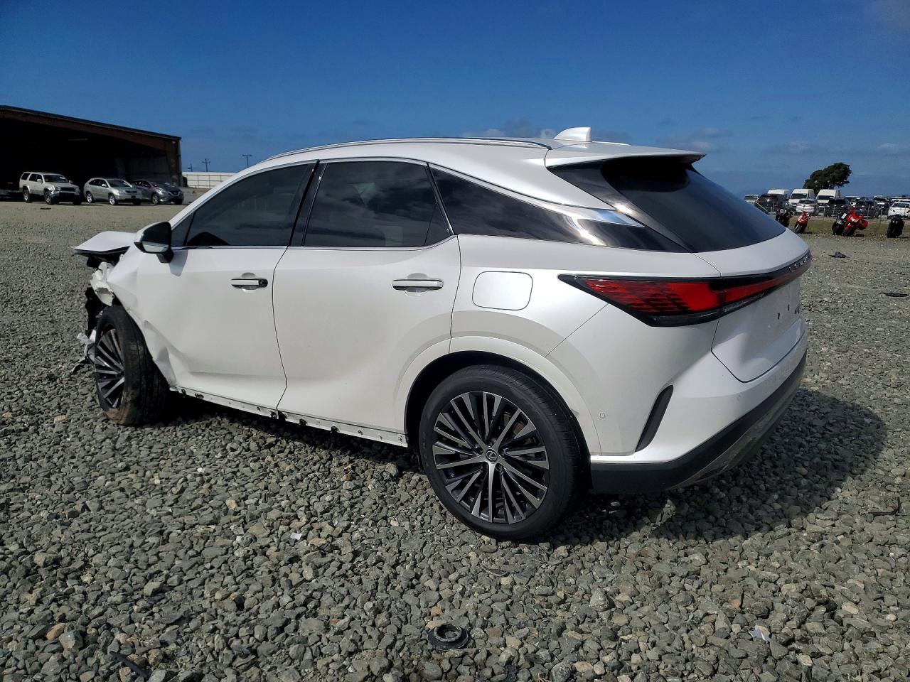2024 Lexus Rx 350h Premium+ White vin: 2T2BBMCA5RC032861