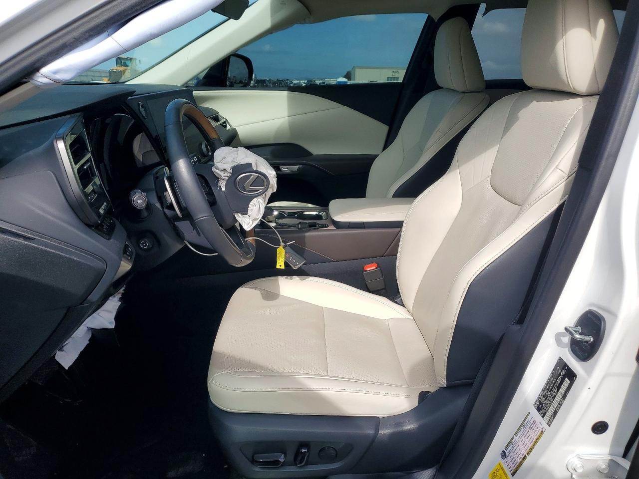 2024 Lexus Rx 350h Premium+ White vin: 2T2BBMCA5RC032861