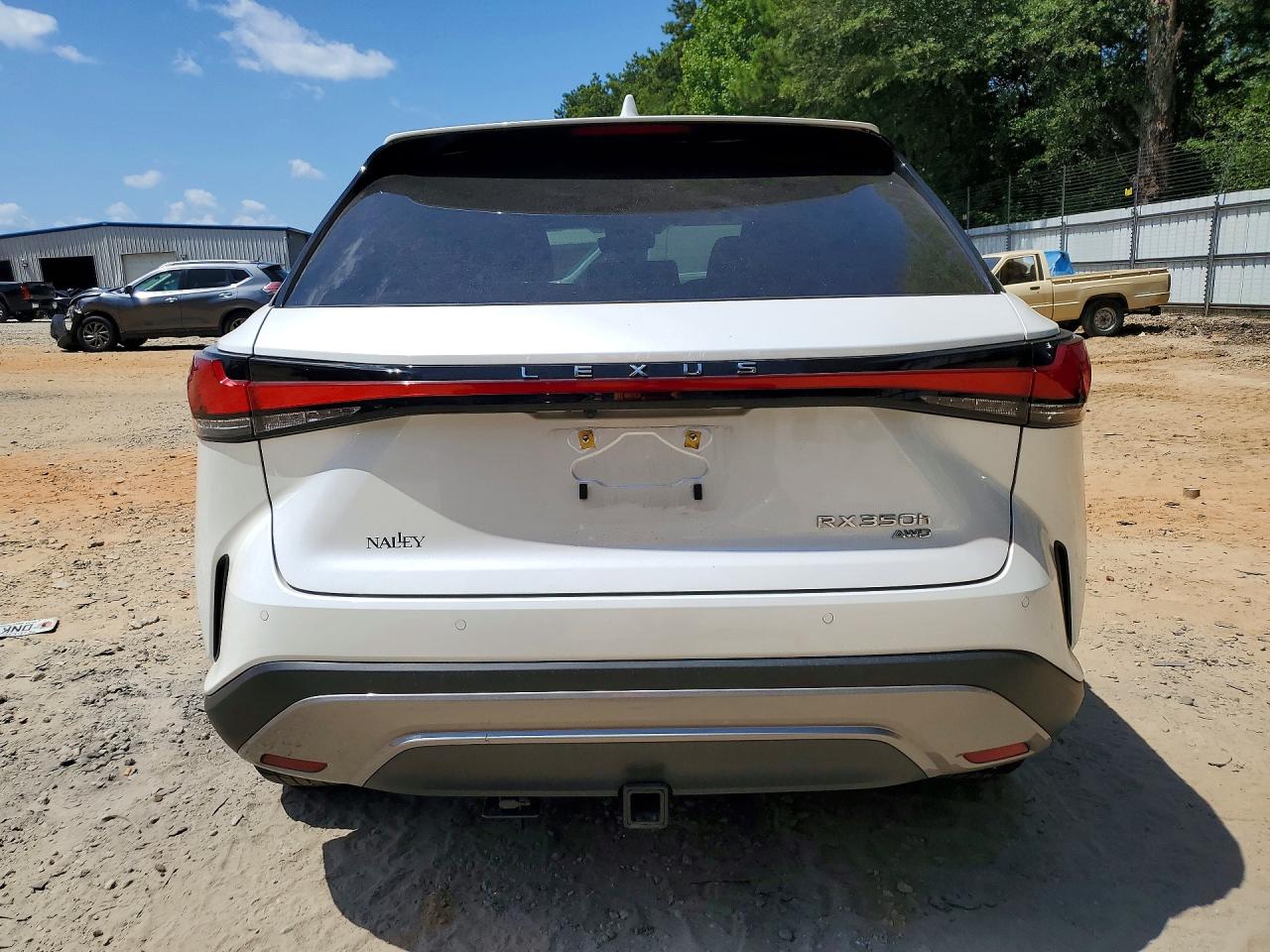 2025 Lexus Rx 350h Luxury White vin: 2T2BBMCA5SC067549
