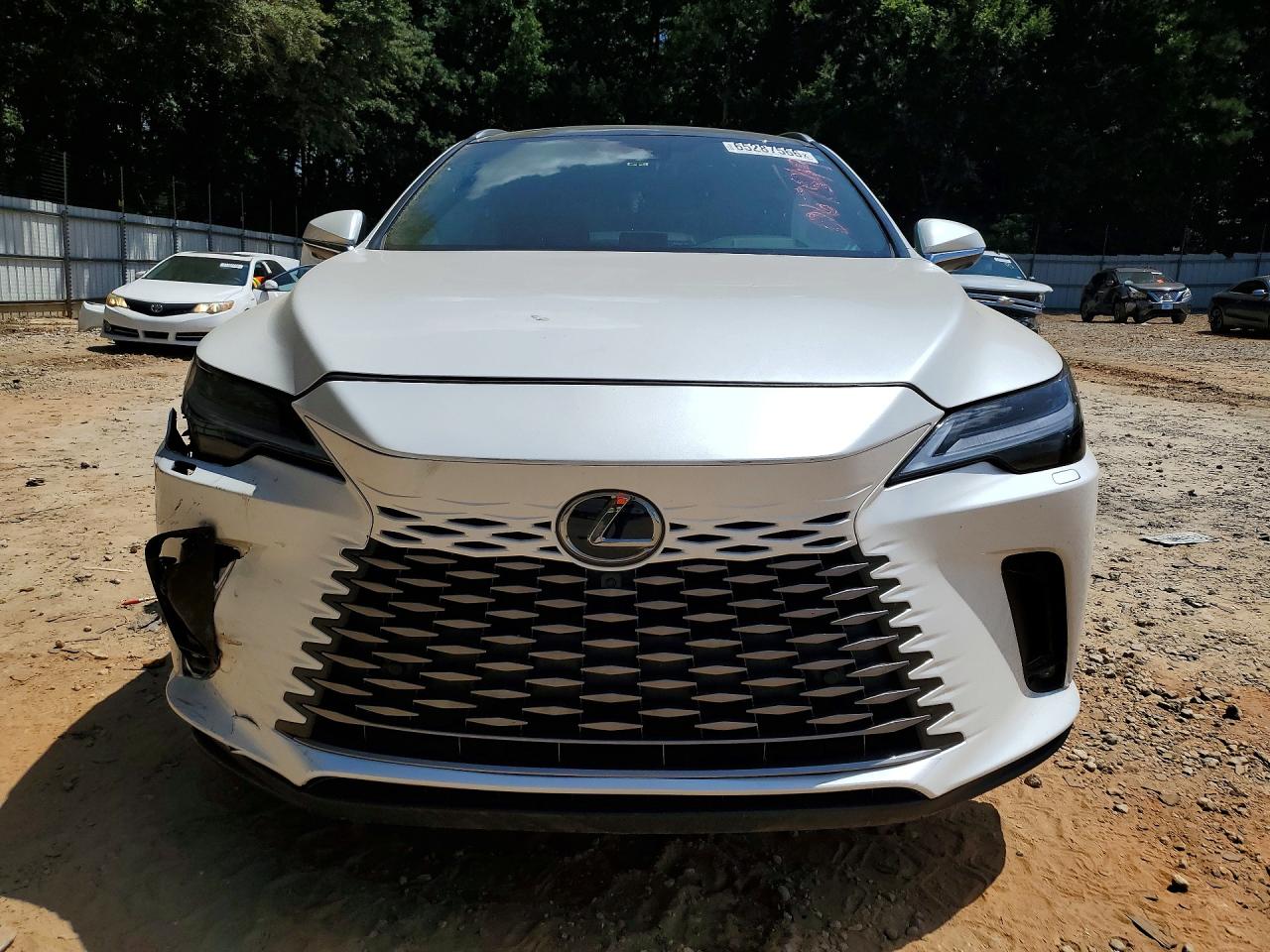 2025 Lexus Rx 350h Luxury White vin: 2T2BBMCA5SC067549