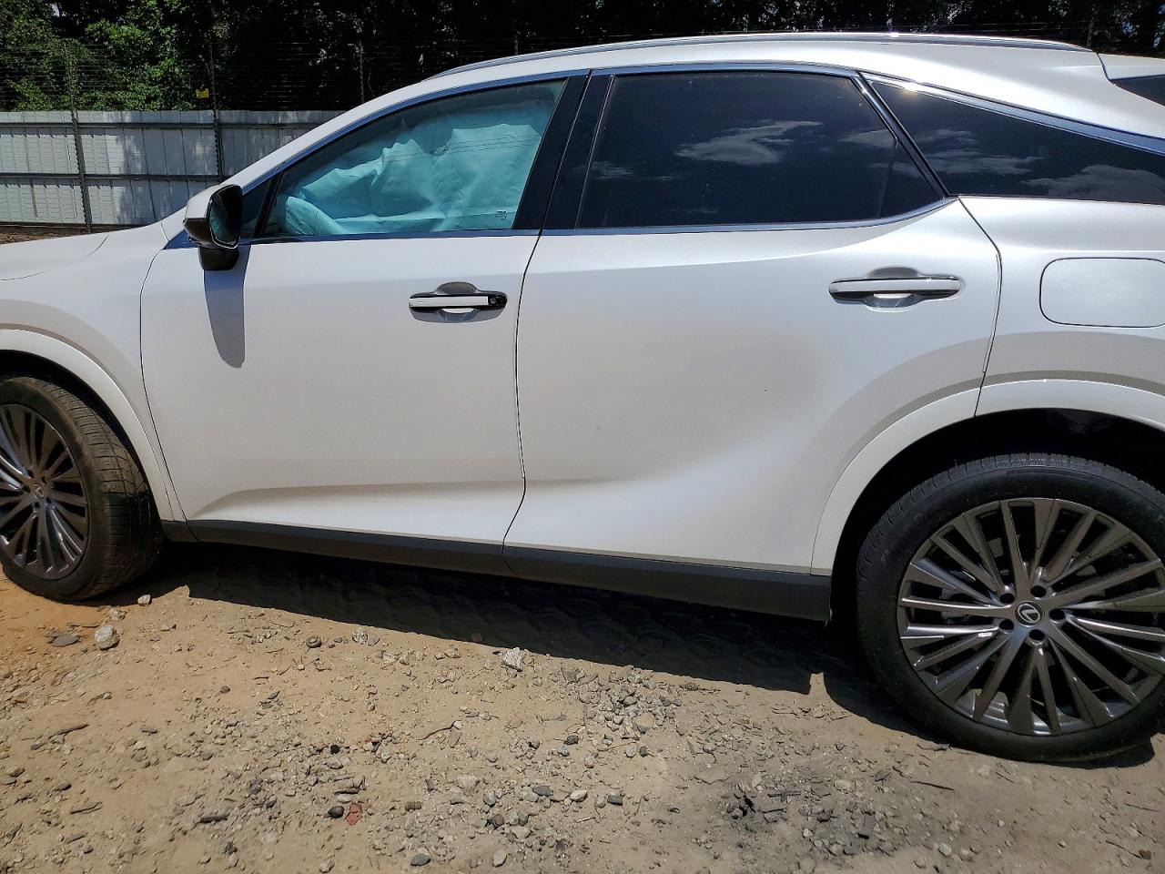 2025 Lexus Rx 350h Luxury White vin: 2T2BBMCA5SC067549