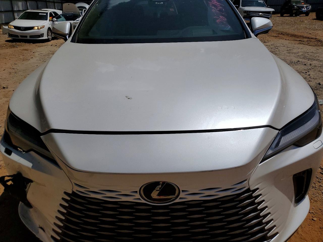 2025 Lexus Rx 350h Luxury White vin: 2T2BBMCA5SC067549