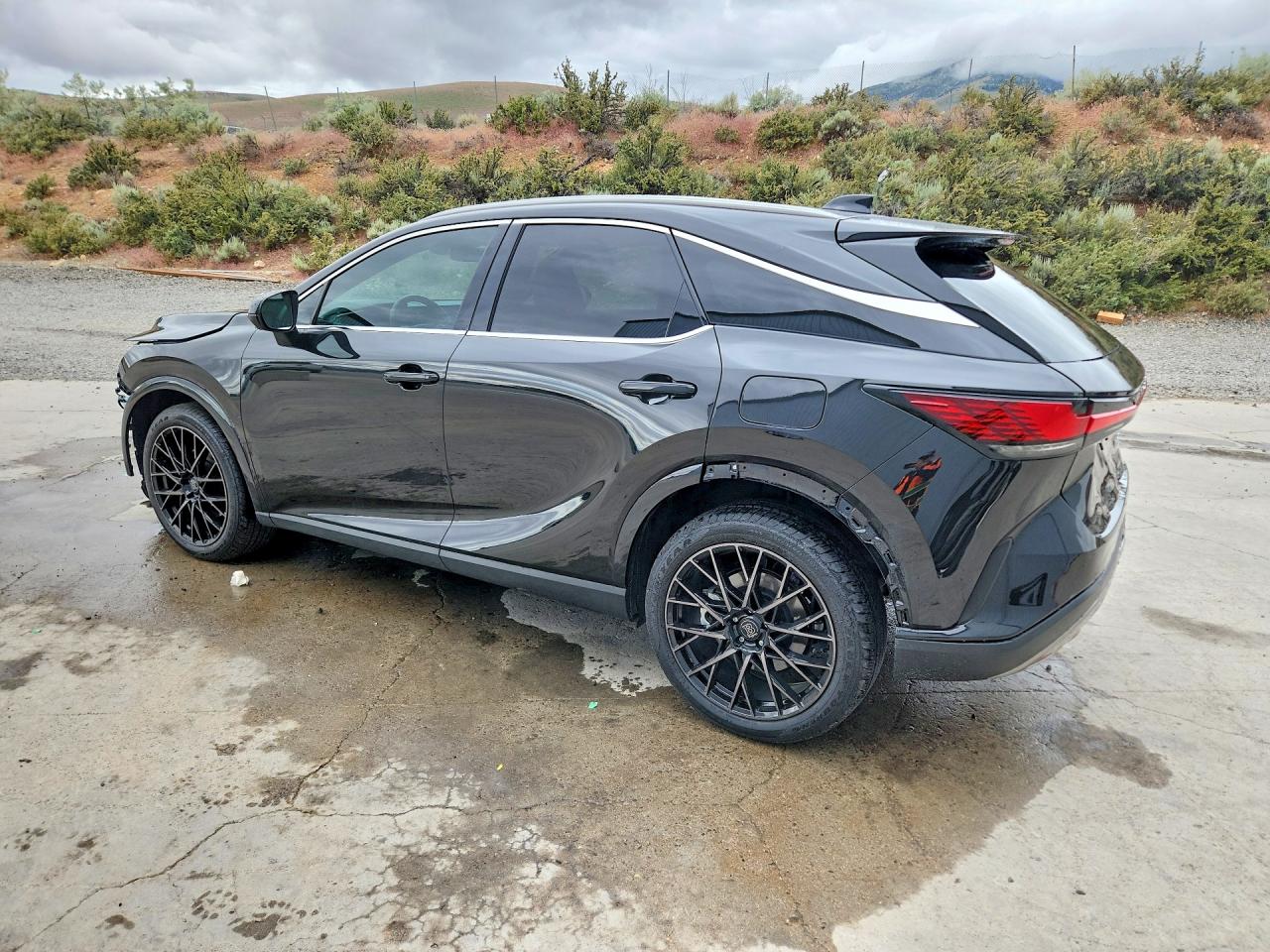 2025 Lexus Rx 350h Premium Черный vin: 2T2BBMCA5SC070824