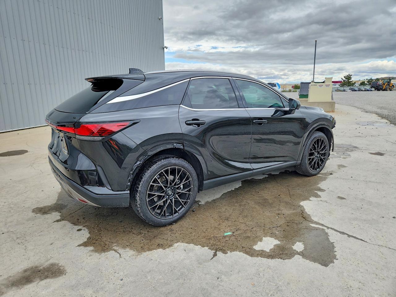 2025 Lexus Rx 350h Premium Черный vin: 2T2BBMCA5SC070824