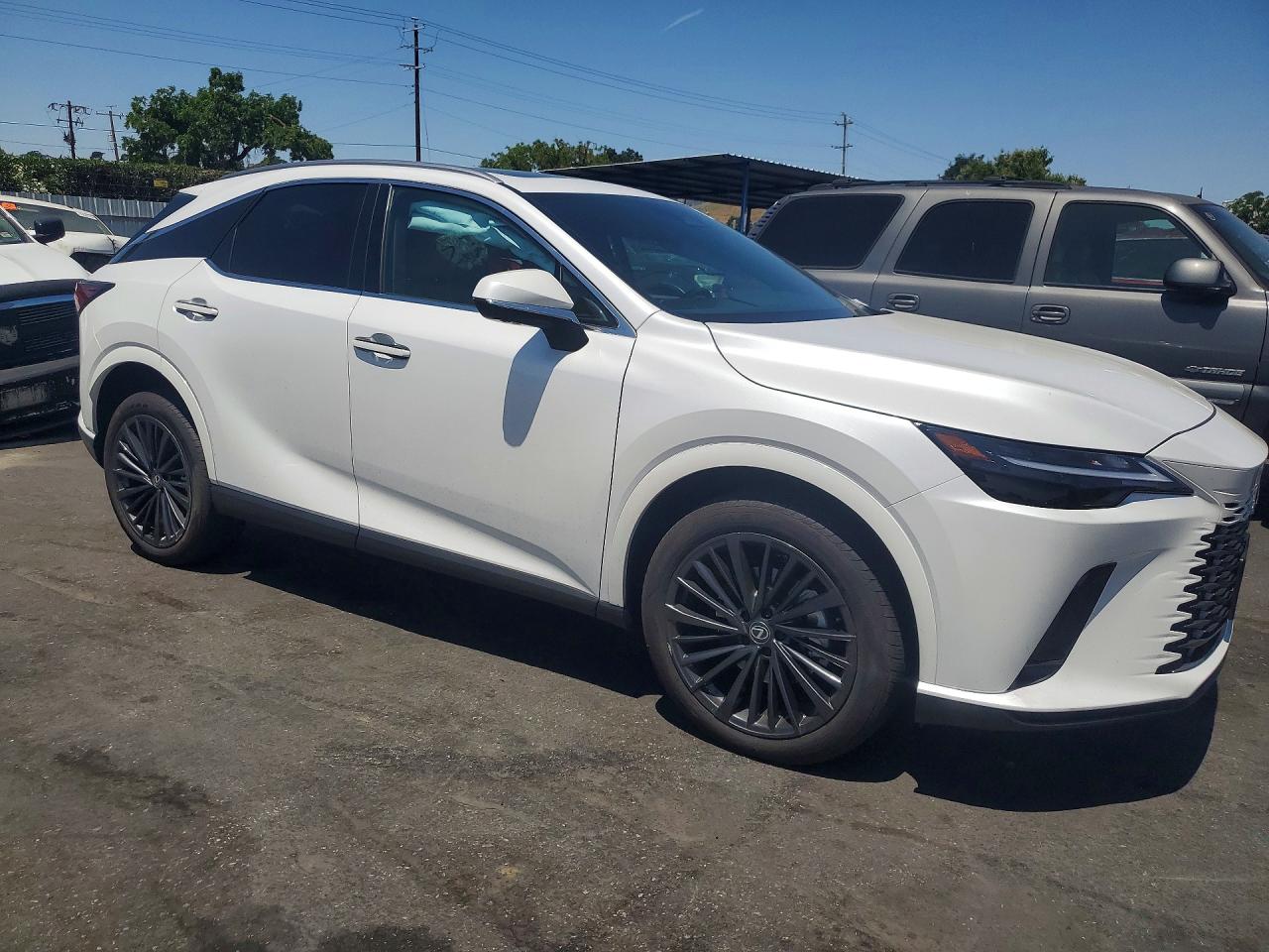 2025 Lexus Rx 350h Premium White vin: 2T2BBMCA5SC072203