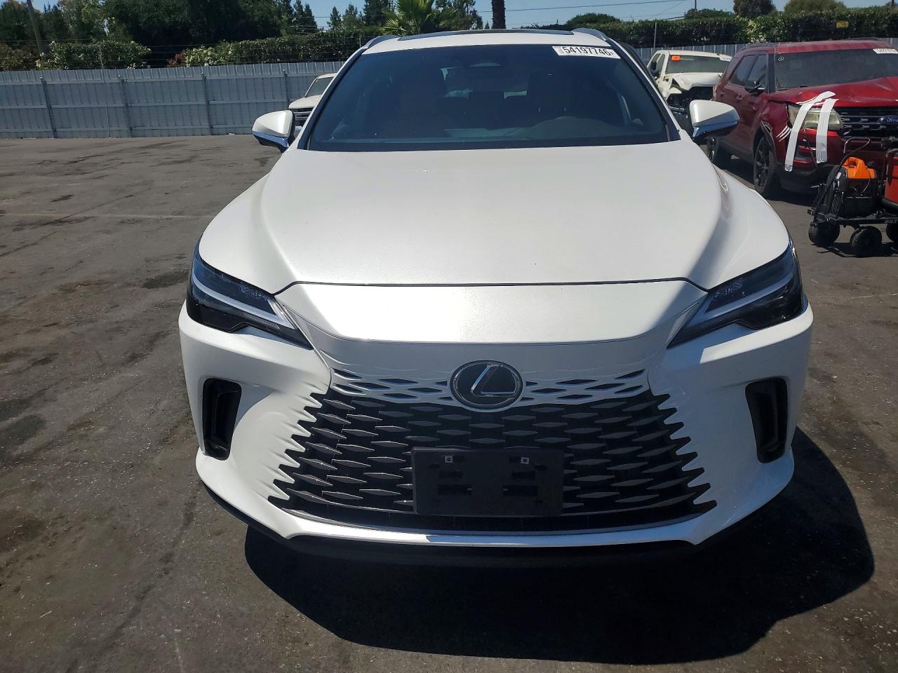 2025 Lexus Rx 350h Premium White vin: 2T2BBMCA5SC072203