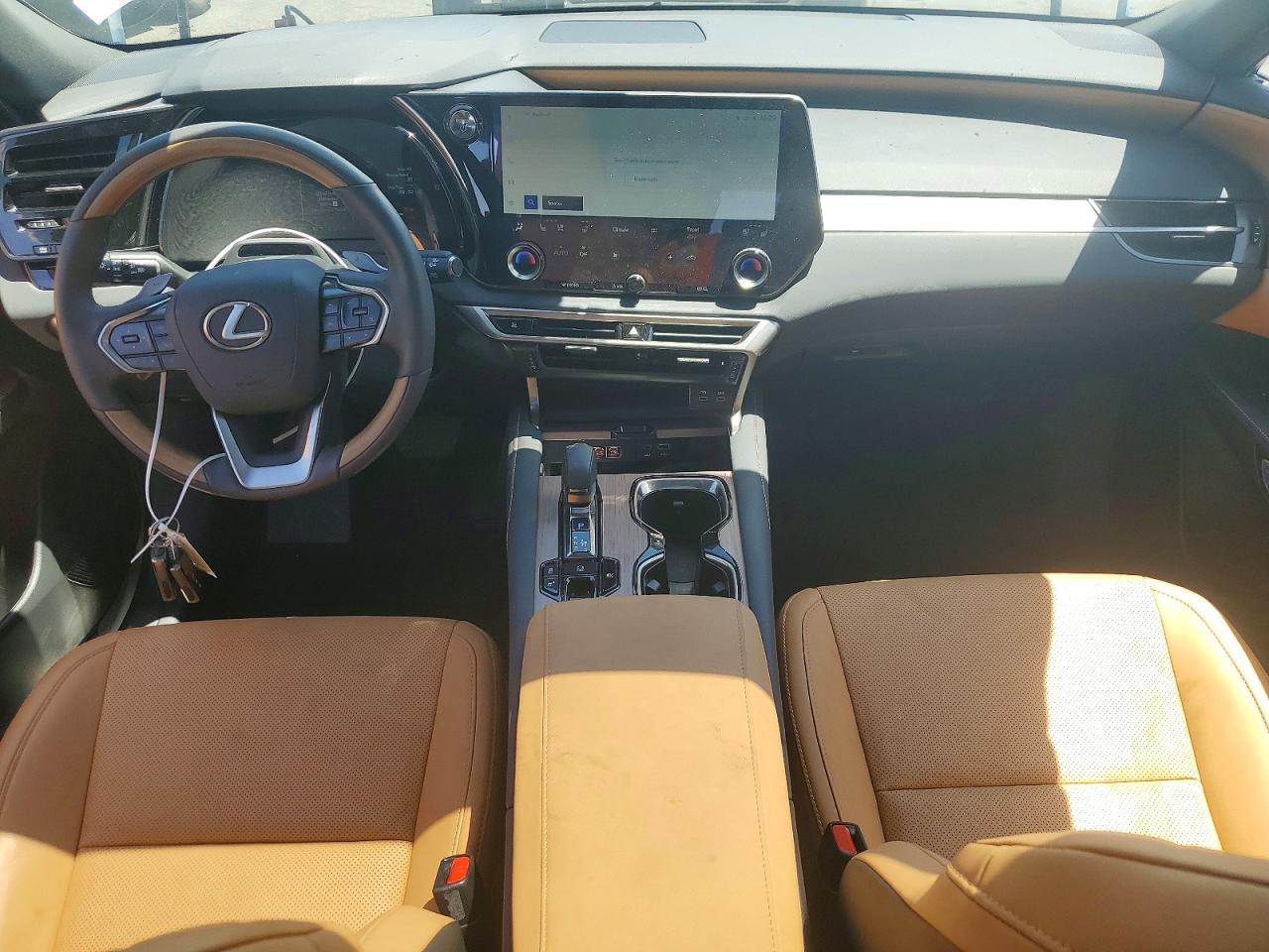 2025 Lexus Rx 350h Premium White vin: 2T2BBMCA5SC072203