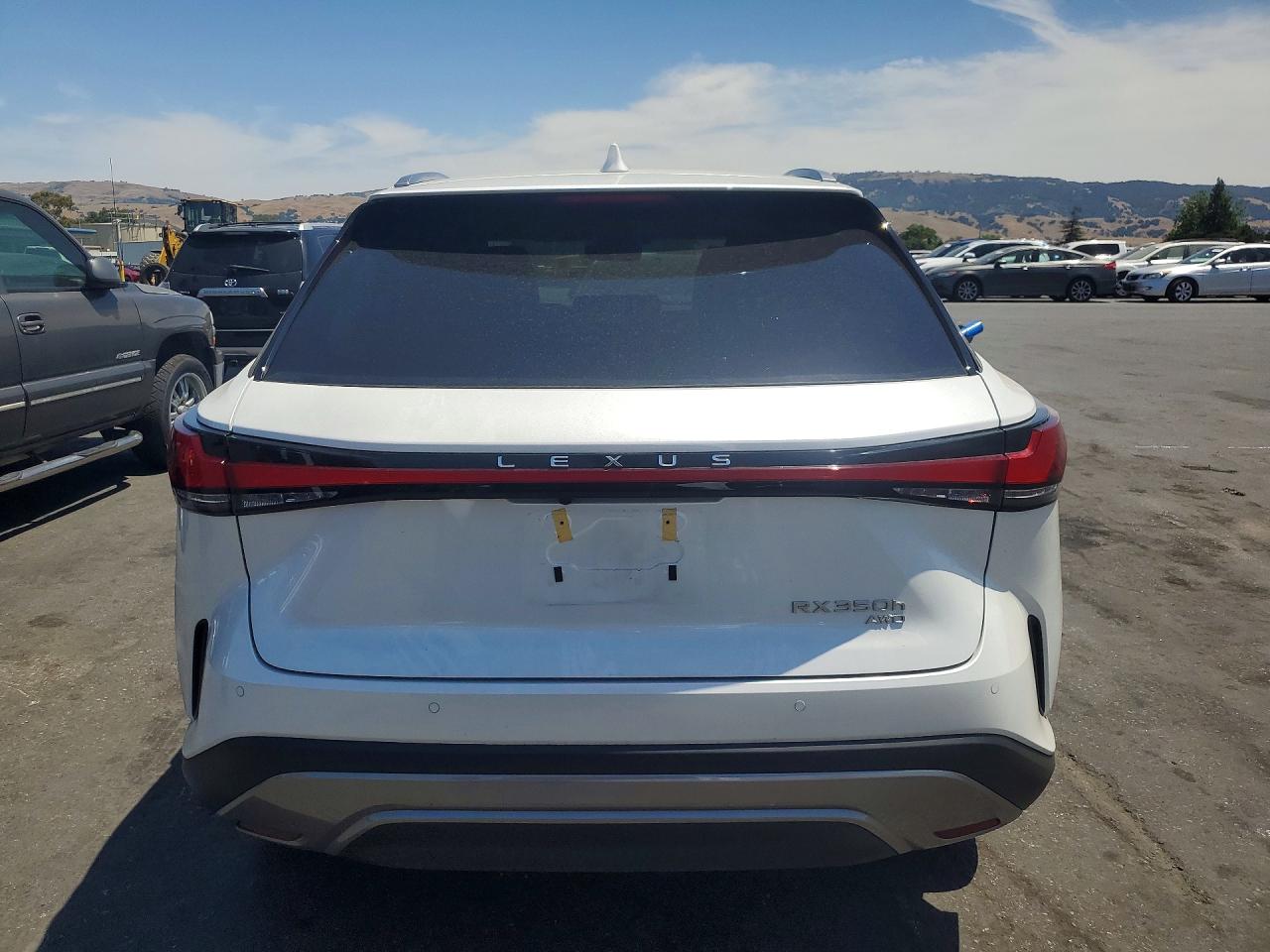 2025 Lexus Rx 350h Premium White vin: 2T2BBMCA5SC072203