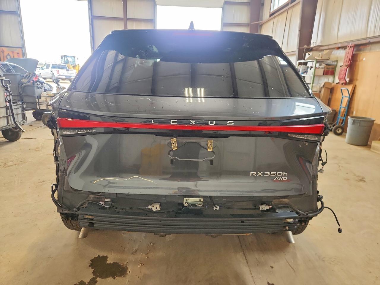 2025 Lexus Rx 350h Base Серый vin: 2T2BBMCA5SC097263