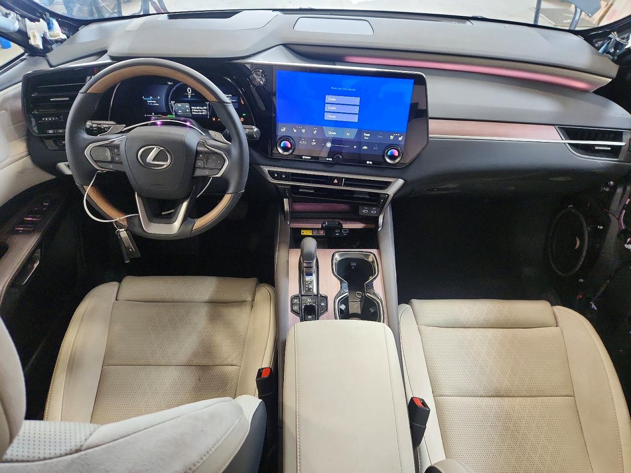 2025 Lexus Rx 350h Base Серый vin: 2T2BBMCA5SC097263