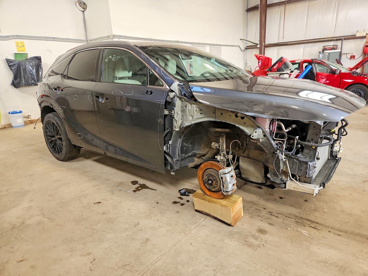 2025 Lexus Rx 350h Base Серый vin: 2T2BBMCA5SC097263