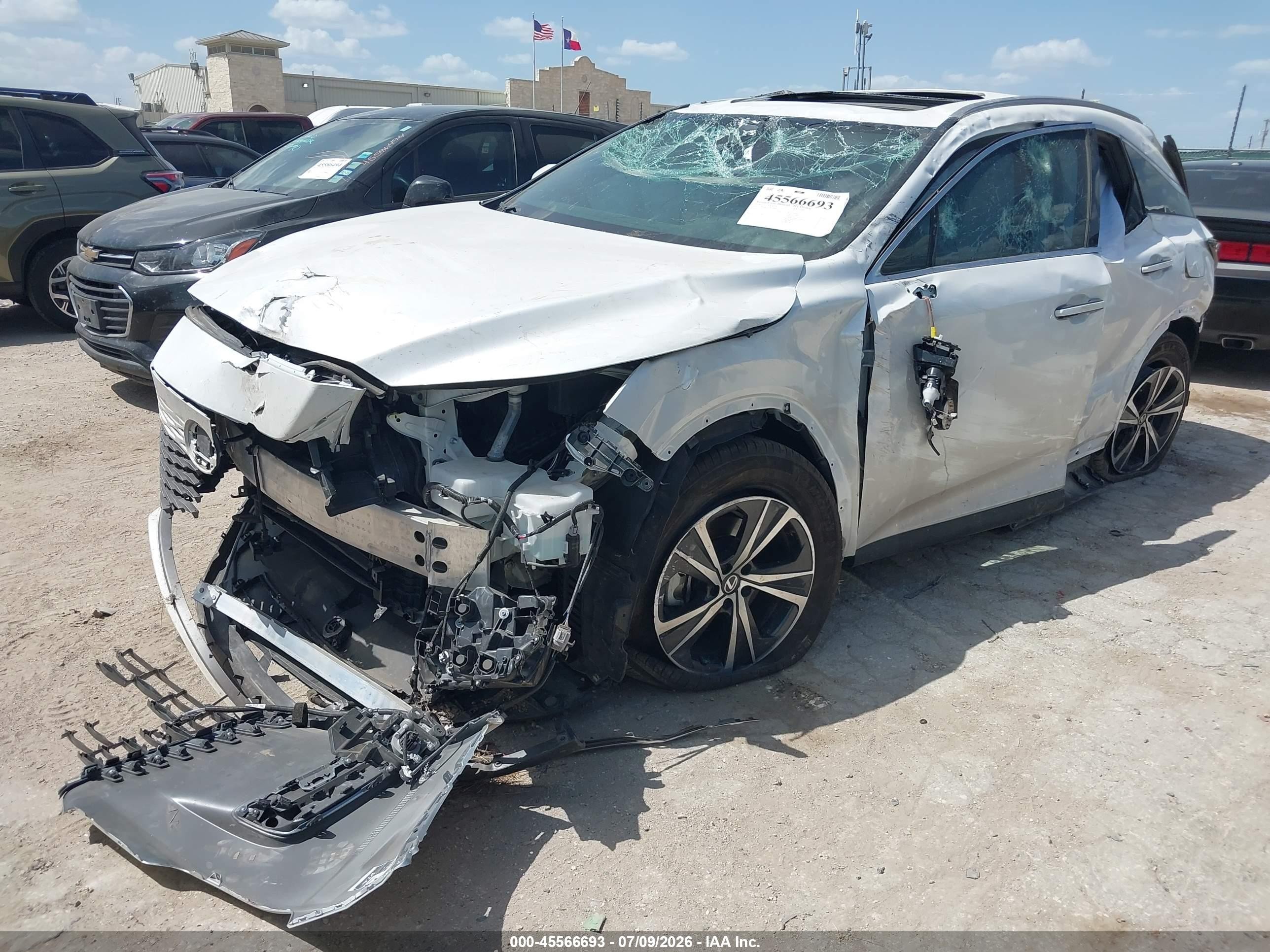 2026 Lexus Rx 350h Premium White vin: 2T2BBMCA5TC106853