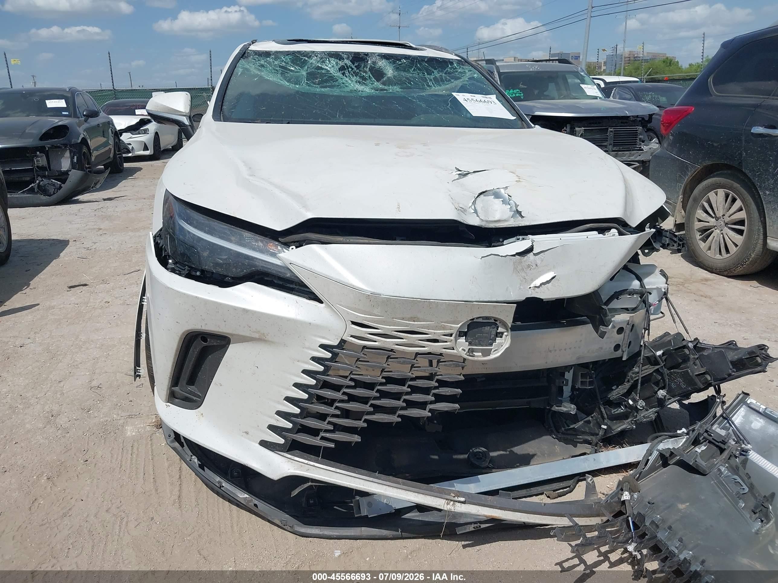 2026 Lexus Rx 350h Premium White vin: 2T2BBMCA5TC106853